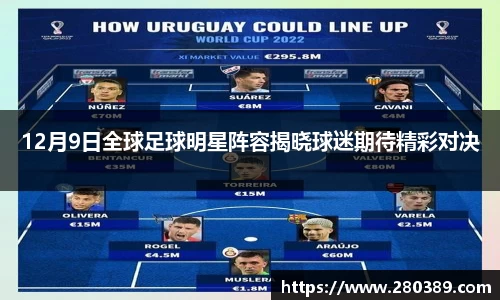 12月9日全球足球明星阵容揭晓球迷期待精彩对决